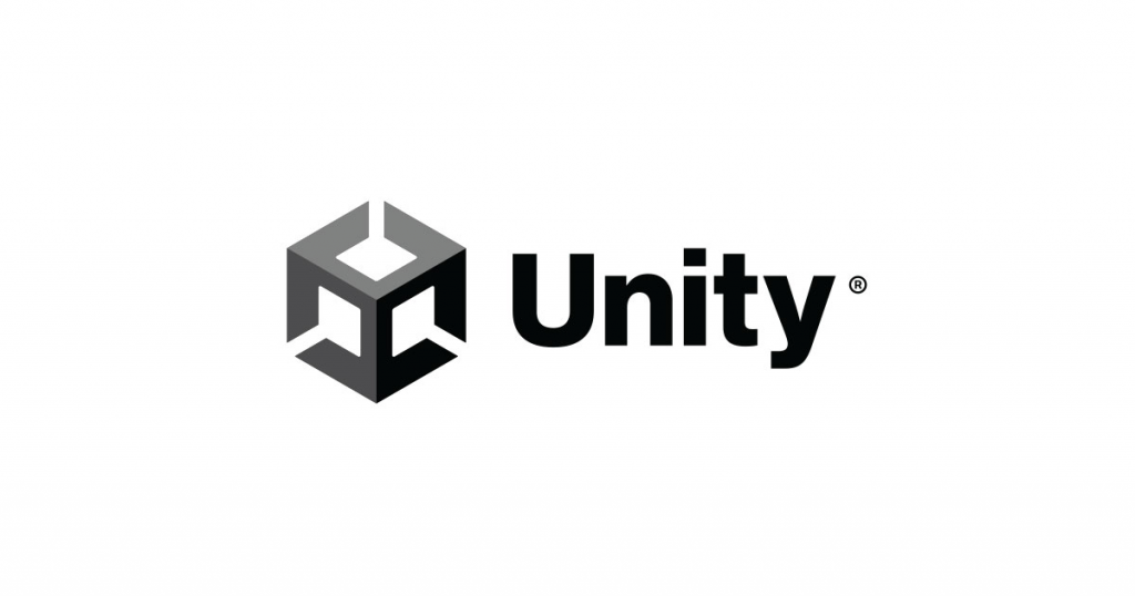 Unity logo on a white background
